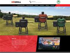 皓宏陶瓷燒烤爐外貿網站案例